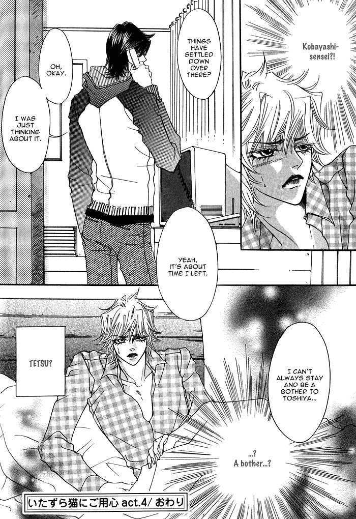 Itazura Neko ni Goyoujin Chapter 4 page 34 - Chapter 4