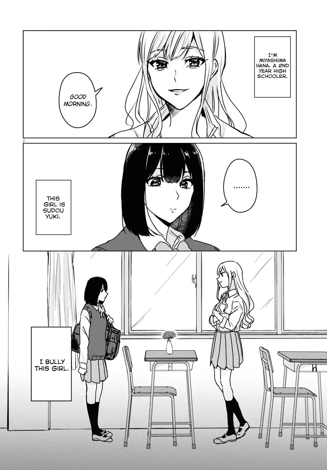 Itazura Privacy Chapter 2 page 2 - Chapter 2: Secret Love Words