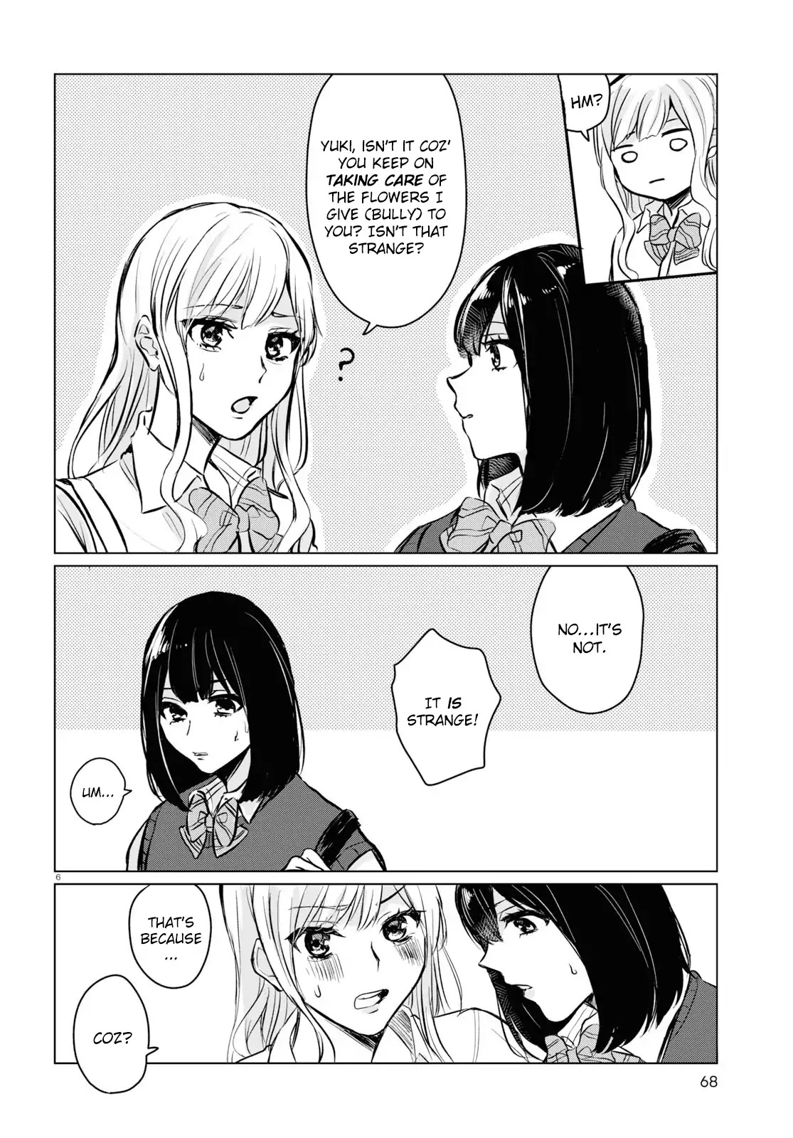 Itazura Privacy Chapter 2 page 6 - Chapter 2: Secret Love Words