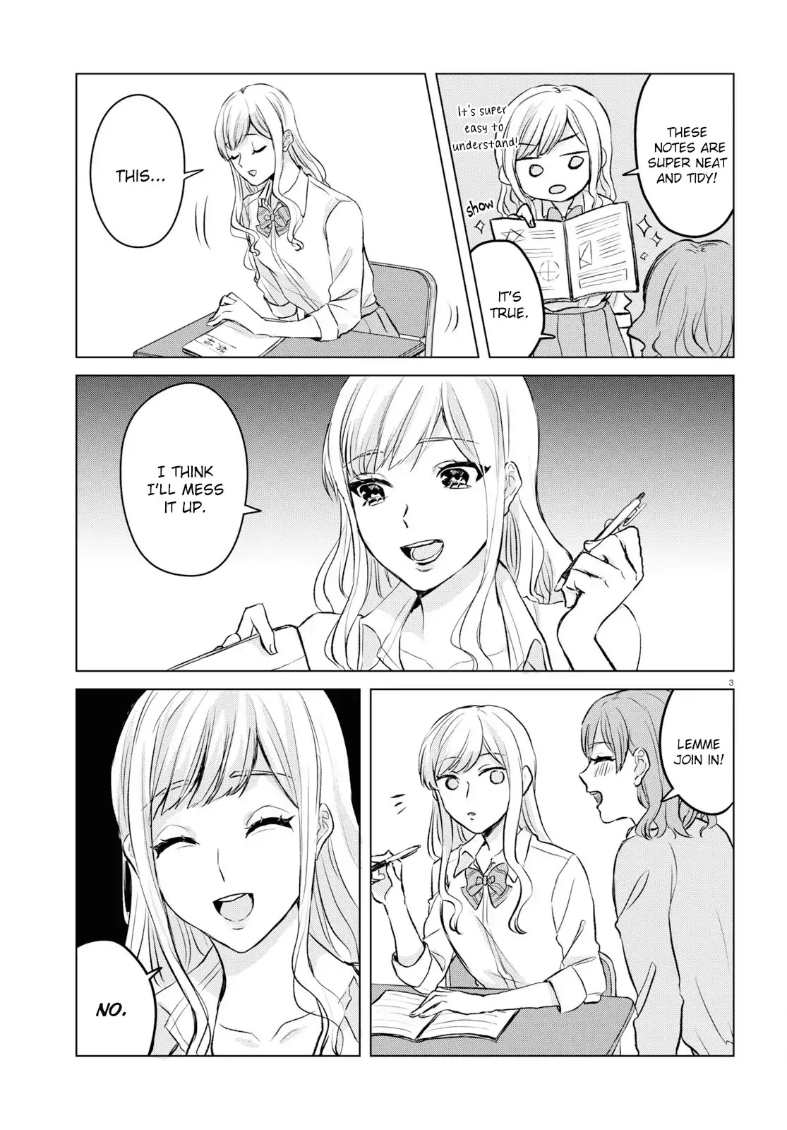Itazura Privacy Chapter 4 page 3 - Chapter 4: Notebook Doodles