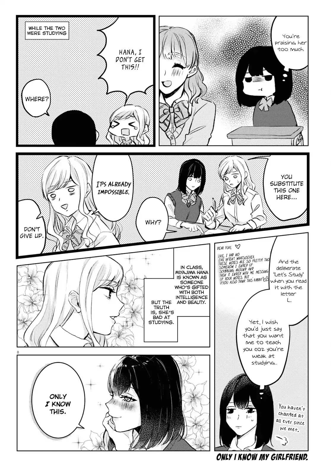 Itazura Privacy Chapter 4 page 8 - Chapter 4: Notebook Doodles