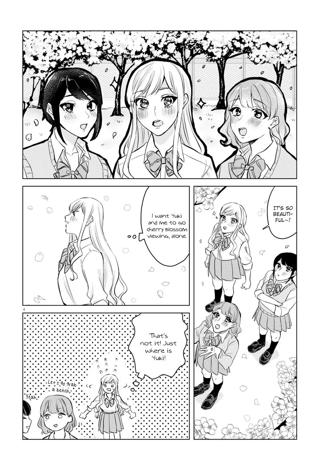 Itazura Privacy Chapter 6 page 4 - Chapter 6: A Lily Blooms Under A Cherry Blossom Tree