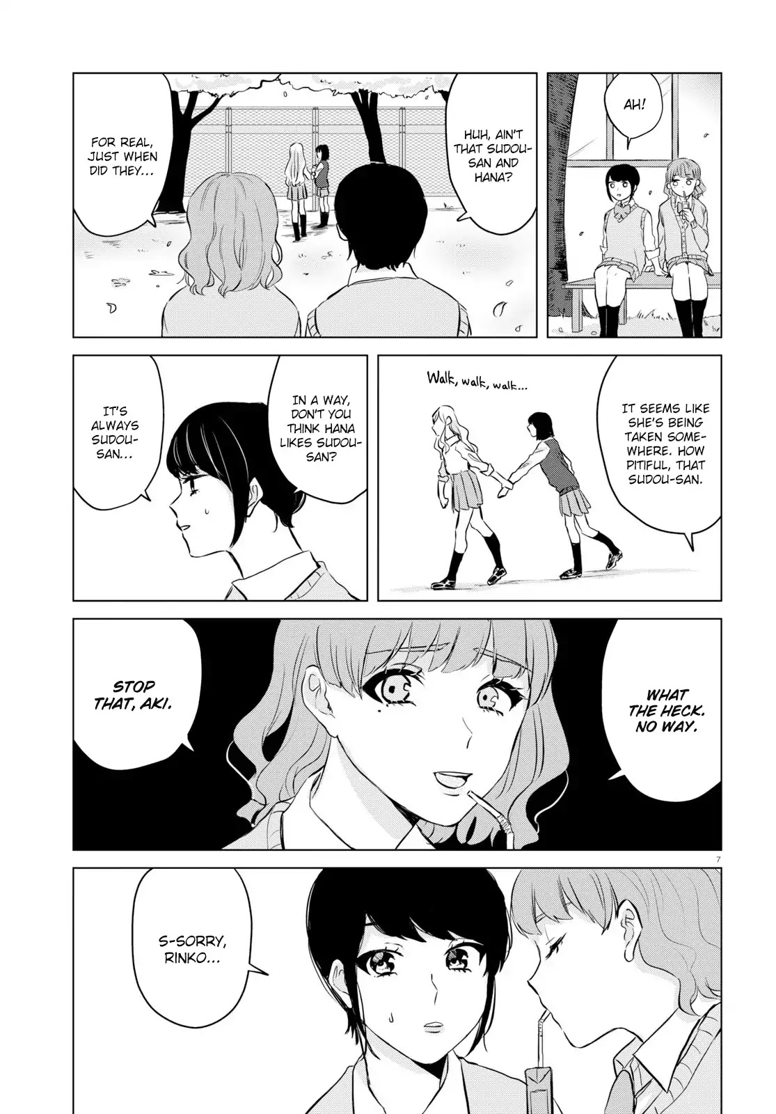 Itazura Privacy Chapter 6 page 7 - Chapter 6: A Lily Blooms Under A Cherry Blossom Tree