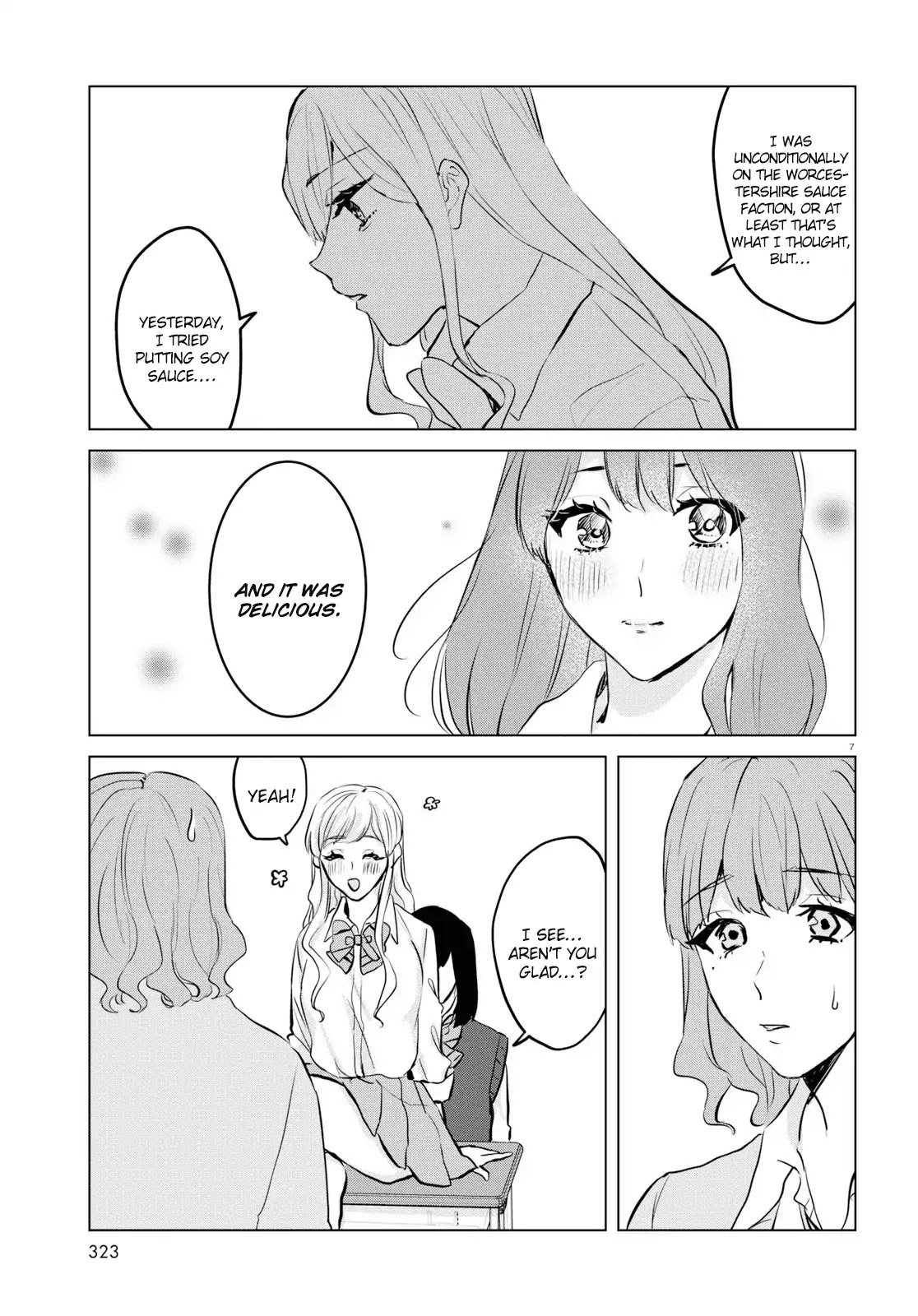 Itazura Privacy Chapter 7 page 7 - Chapter 7: What Do You Put On Your Sunny-Side Eggs?