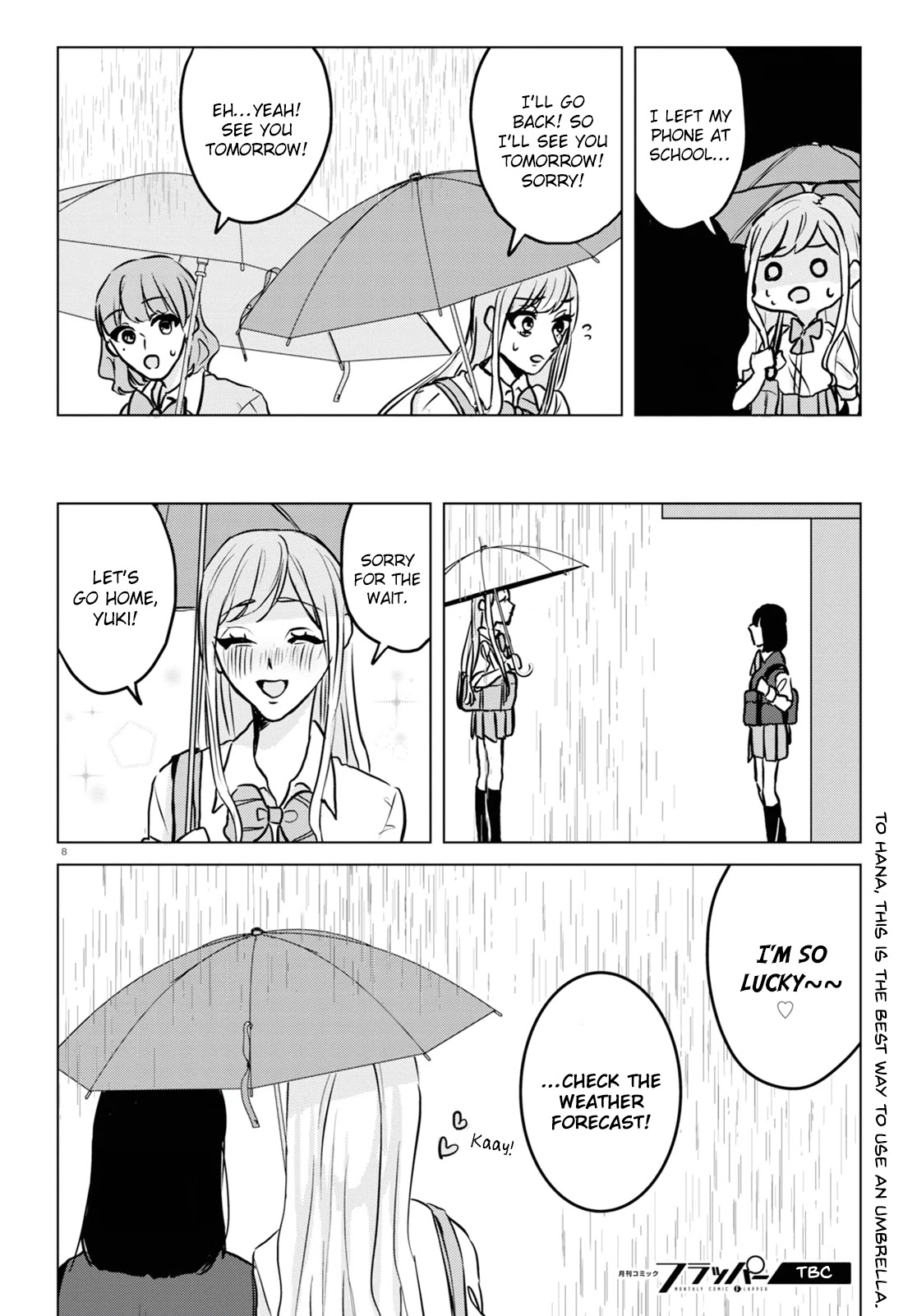 Itazura Privacy Chapter 8 page 8 - Chapter 8: Welcomed Rain