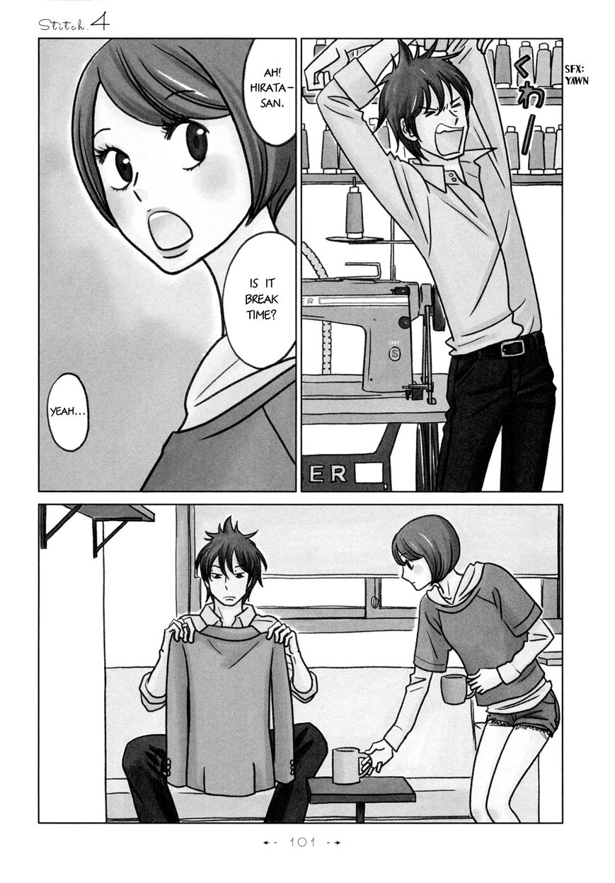 Itohen Chapter 4 page 1 - Chapter 4 : Stitch 4