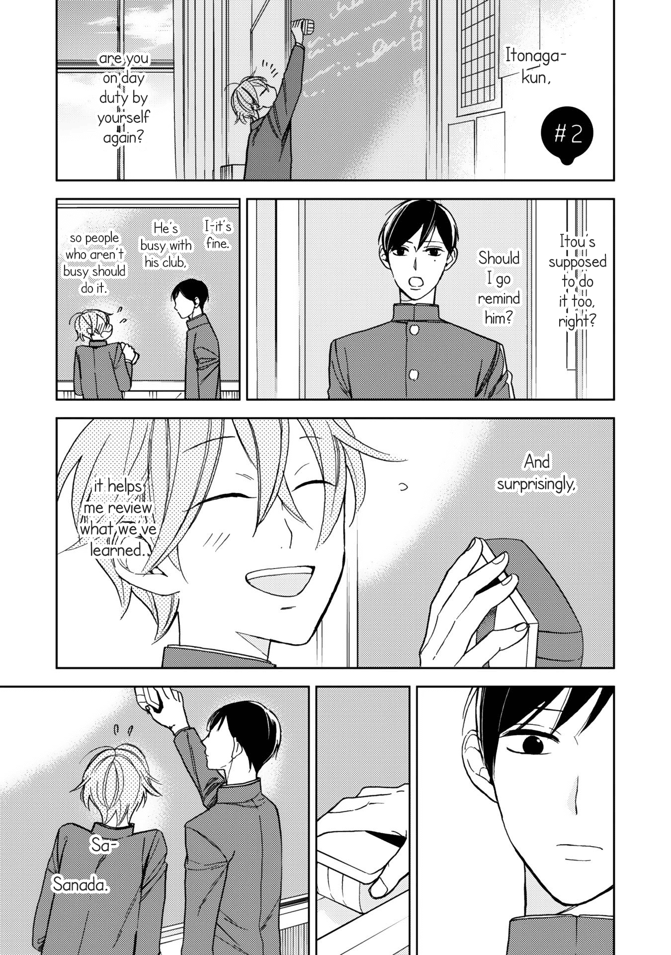 Itonaga-kun no Koi no Ito Chapter 2 page 2 - Chapter 2