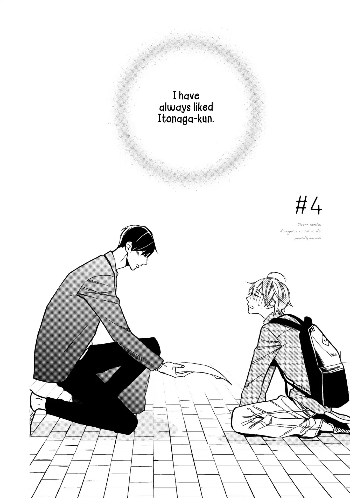 Itonaga-kun no Koi no Ito Chapter 4 page 4 - Chapter 4