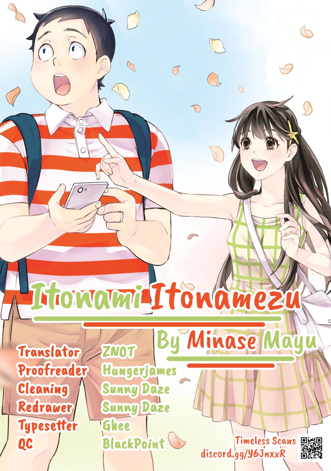 Itonami itonamezu Chapter 10 page 1 - Chapter 10