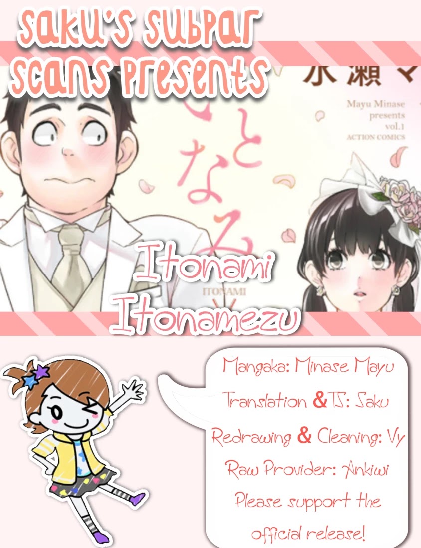 Itonami itonamezu Chapter 7 page 1 - Chapter 7: The Life of a Married Couple