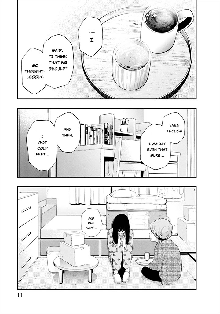 Itonami itonamezu Chapter 8 page 12 - Chapter 8: The Same Pace