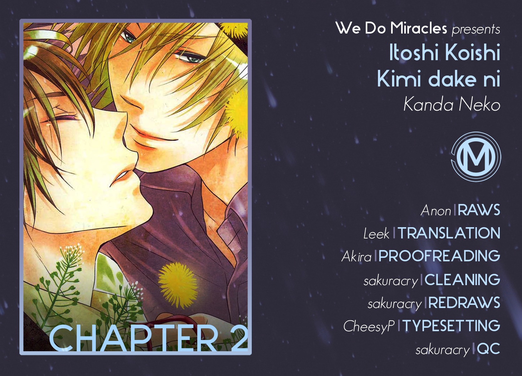 Itoshi Koishi Kimi dake ni Chapter 2 page 1 - Chapter 2