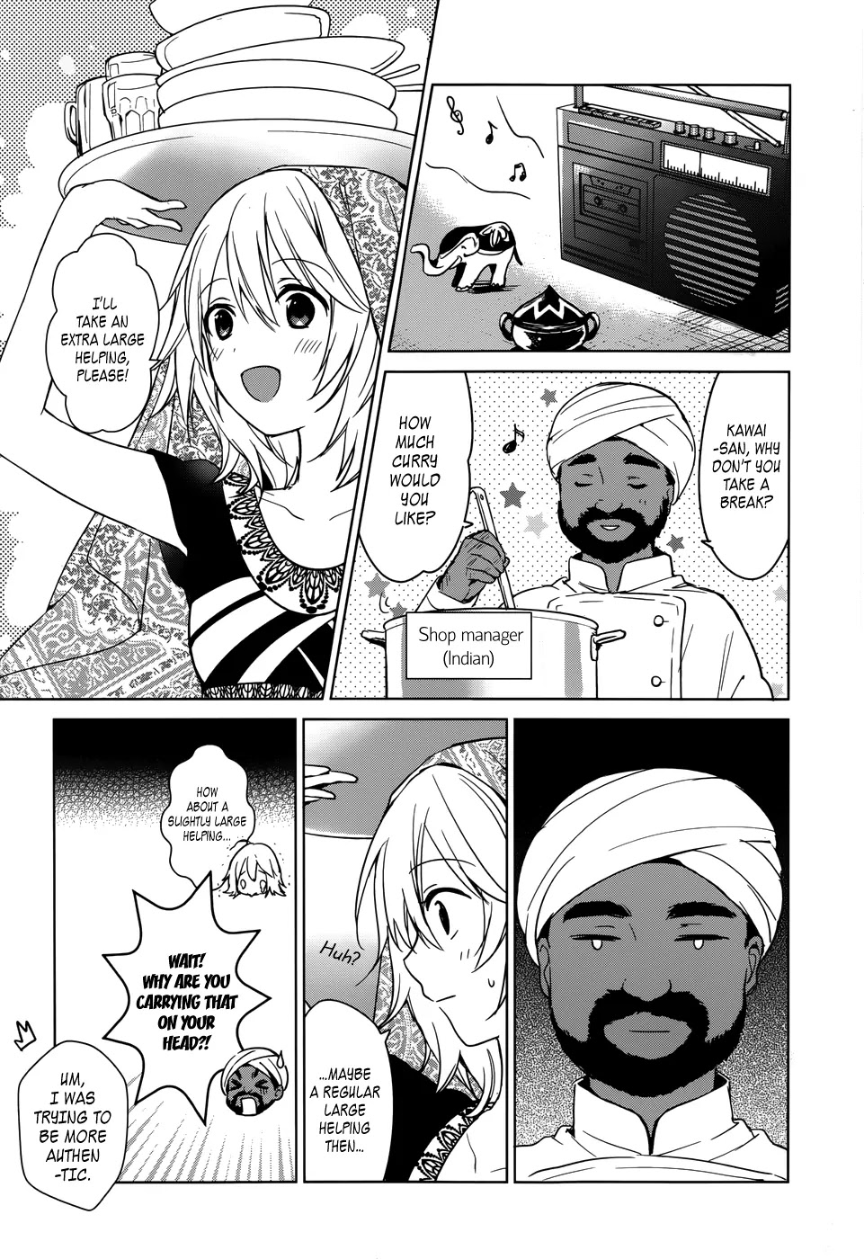 Itoshi no Karin Chapter 15 page 3 - Chapter 15: Shocking! The Curryman