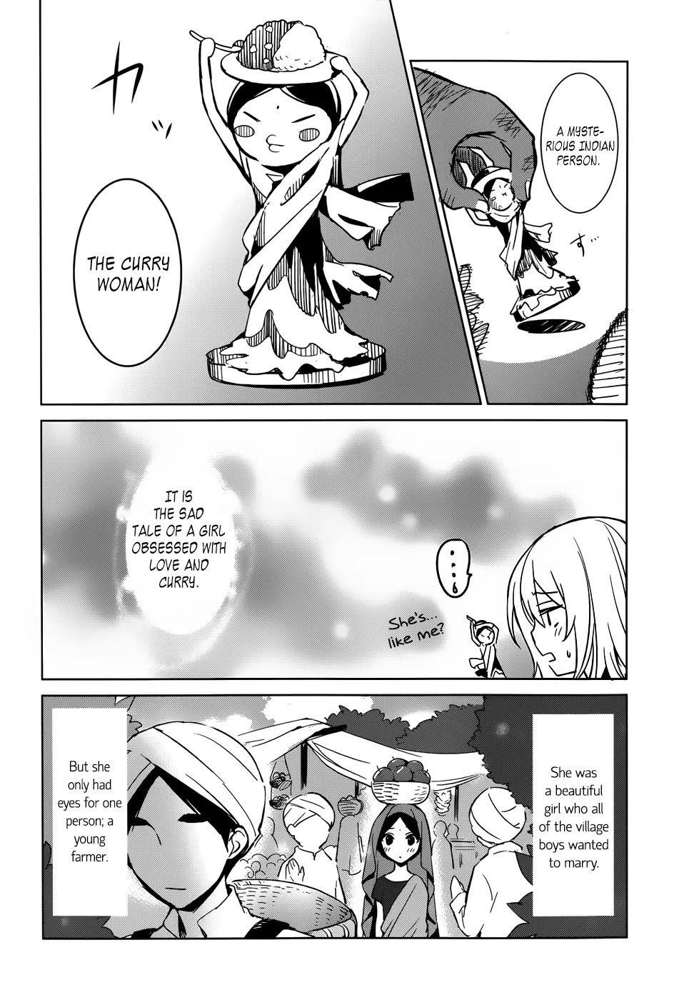 Itoshi no Karin Chapter 15 page 5 - Chapter 15: Shocking! The Curryman