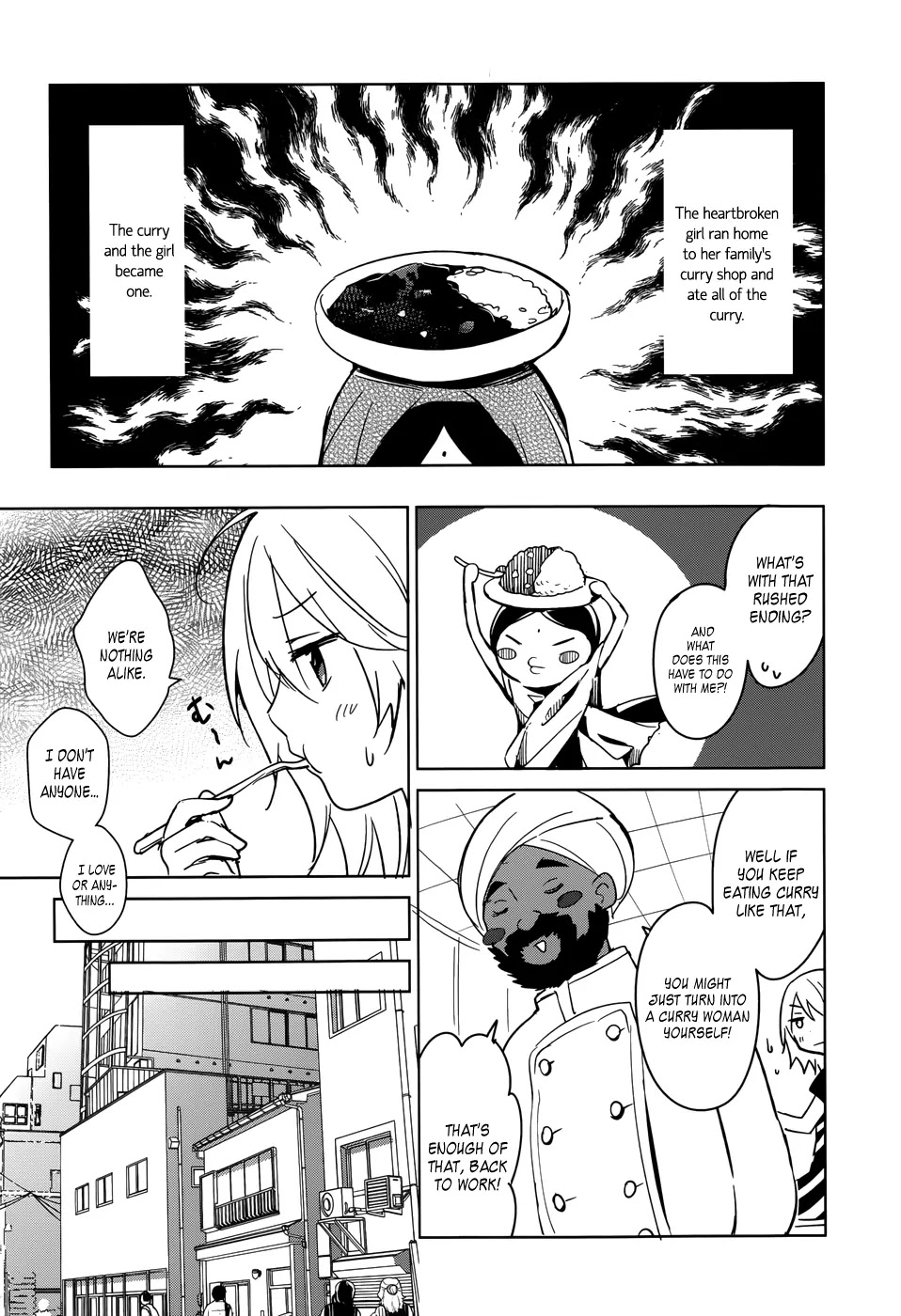 Itoshi no Karin Chapter 15 page 7 - Chapter 15: Shocking! The Curryman