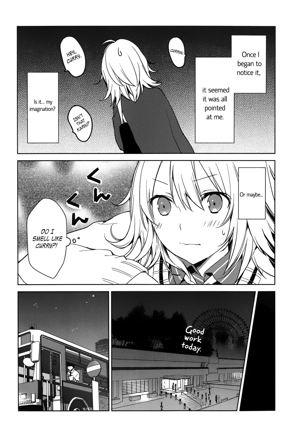 Itoshi no Karin Chapter 15 page 9 - Chapter 15: Shocking! The Curryman
