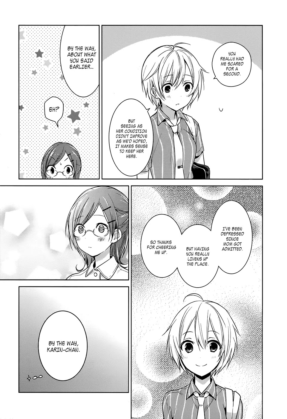 Itoshi no Karin Chapter 18 page 5 - Chapter 18: Riding the Gondola