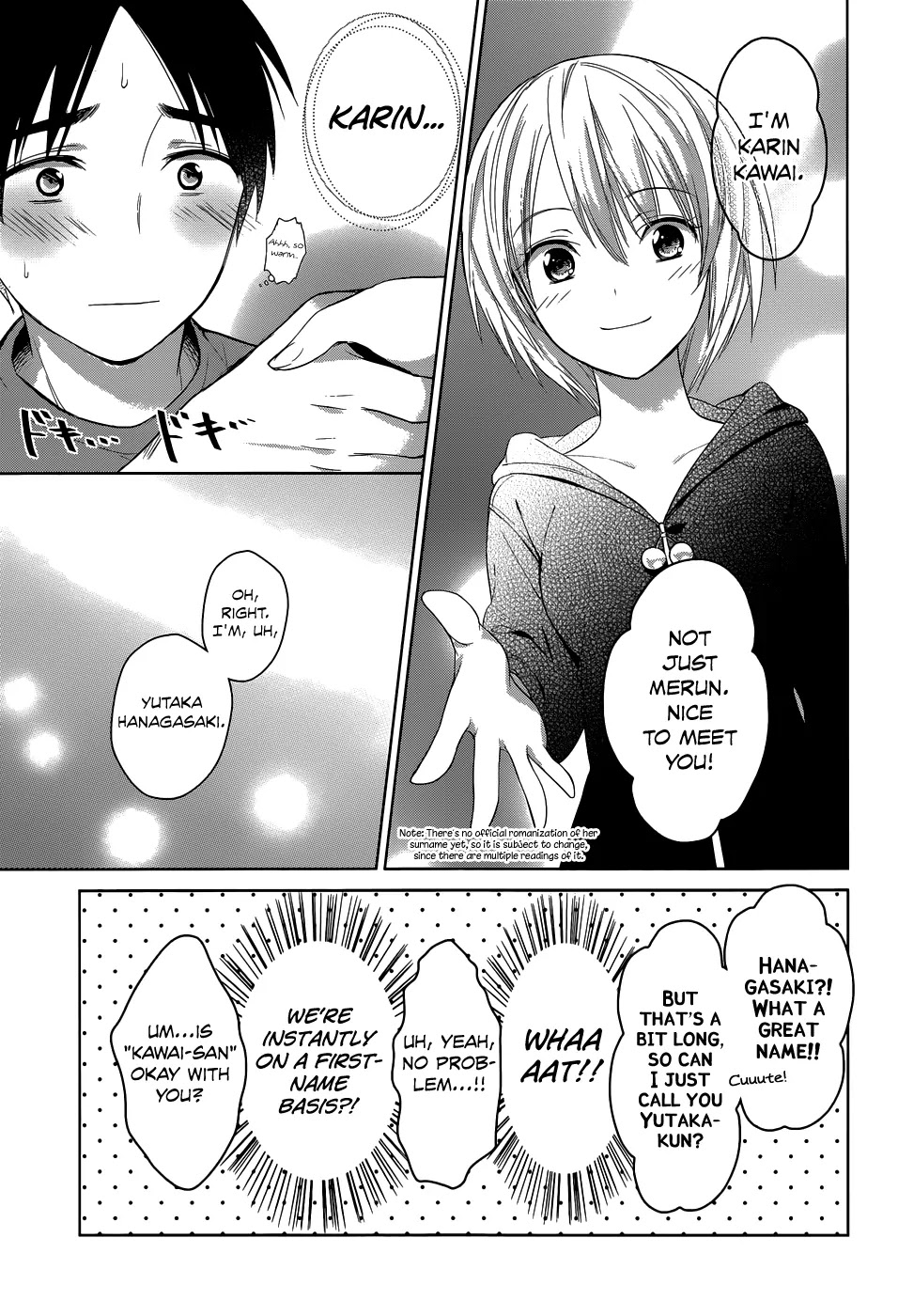 Itoshi no Karin Chapter 2 page 14 - Chapter 2: Don't You Dare Leave