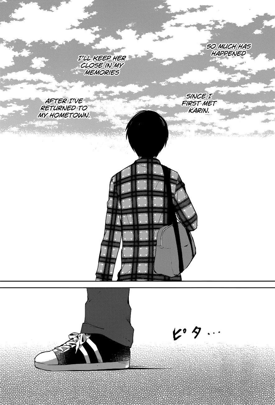 Itoshi no Karin Chapter 20 page 13 - Chapter 20: Karin Who I Think Tenderly Of [END]