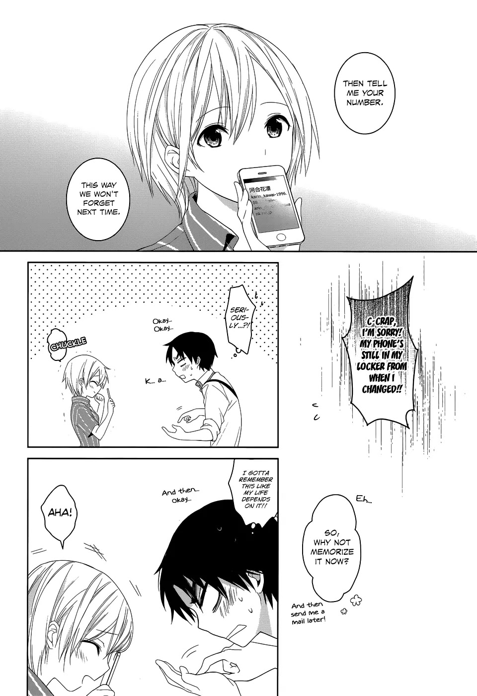 Itoshi no Karin Chapter 3 page 9 - Chapter 3: The Right Person For the Job