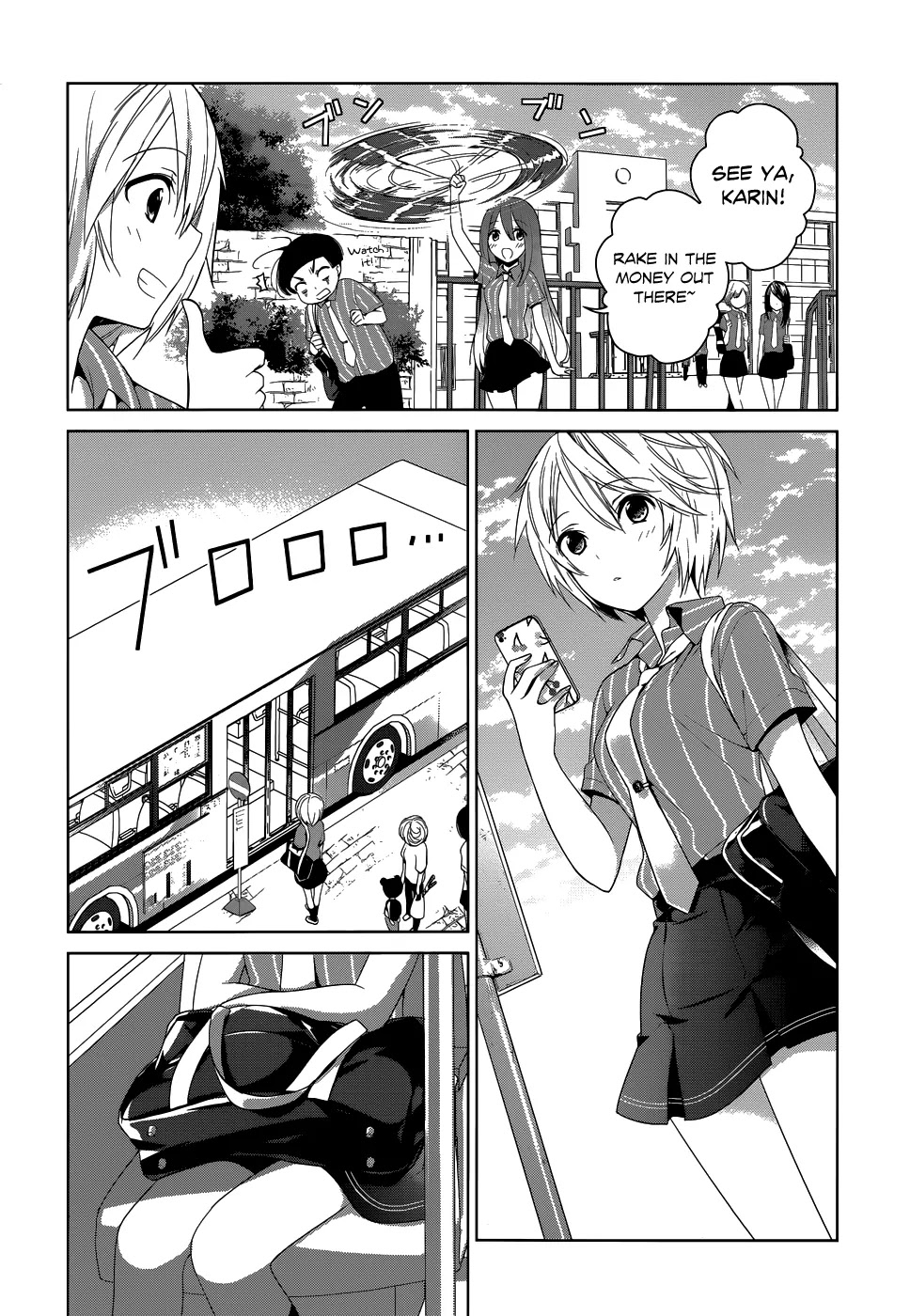 Itoshi no Karin Chapter 4 page 13 - Chapter 4: A Mystery! Enter the Dog With Eyebrows