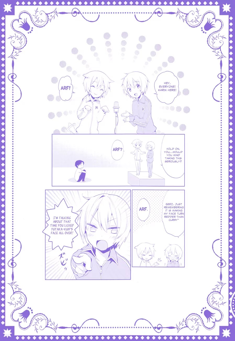 Itoshi no Karin Chapter 6.5 page 3 - Chapter 6.5: Volume 1 Extras