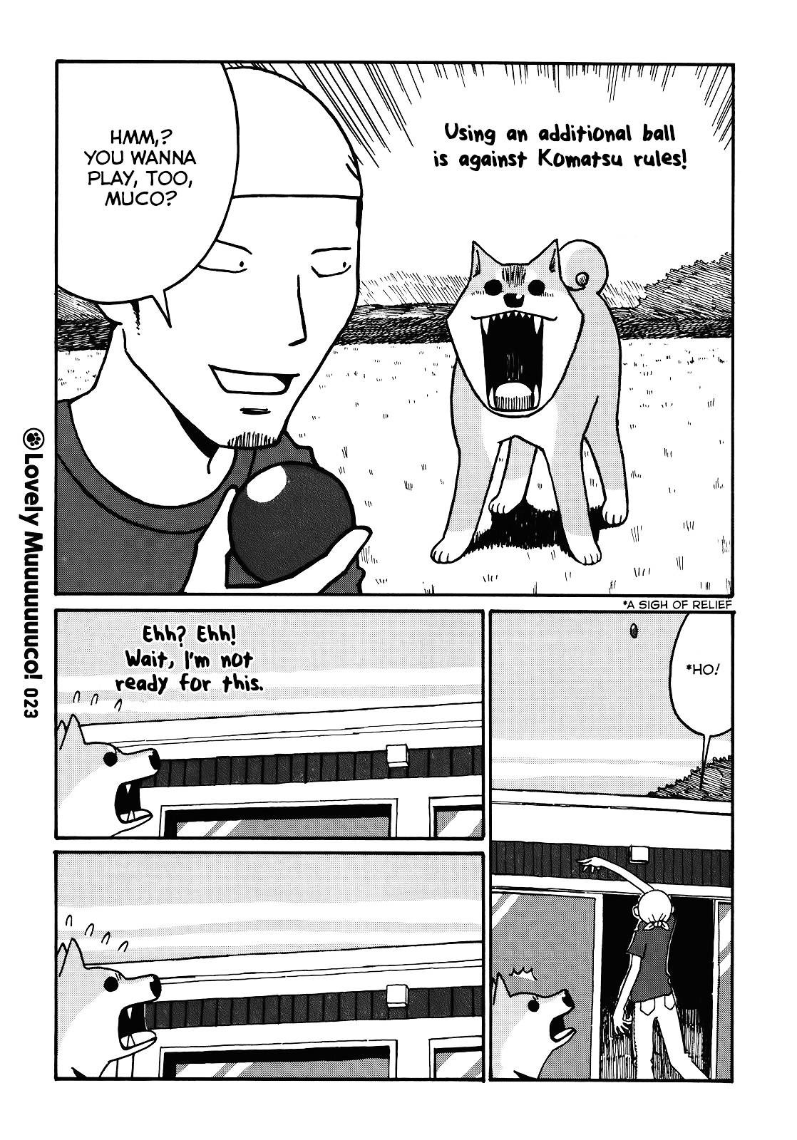 Itoshi no Muco Chapter 3 page 5 - Chapter 3 : 3rdBarking : Ball!