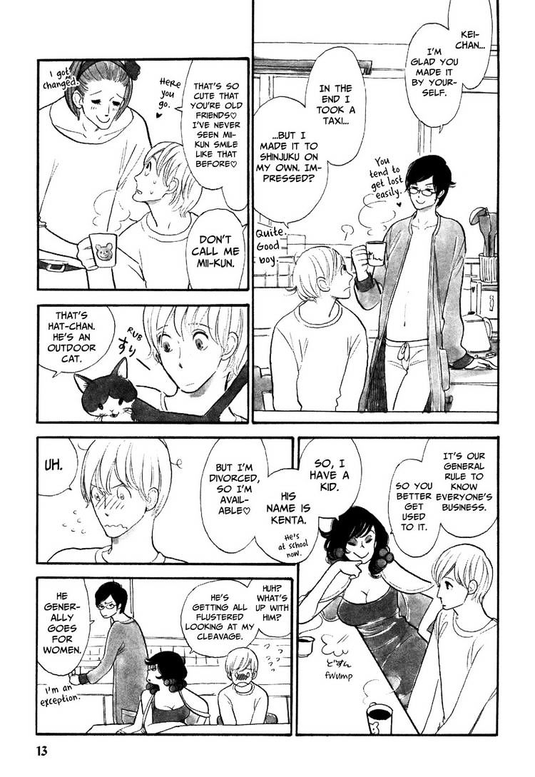 Itoshi no Nekokke Chapter 1 page 13 - Chapter 1 : Kitty Moves to Tokyo