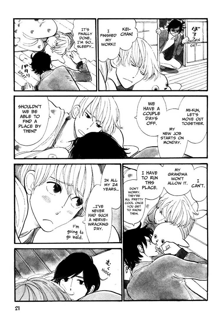 Itoshi no Nekokke Chapter 1 page 21 - Chapter 1 : Kitty Moves to Tokyo