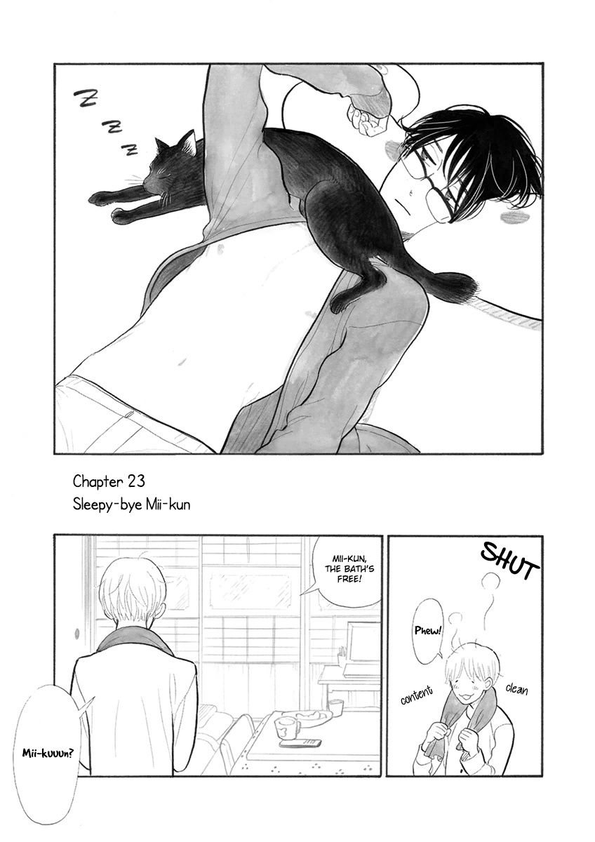 Itoshi no Nekokke Chapter 23 page 1 - Chapter 23 : Sleepy-bye Mii-kun