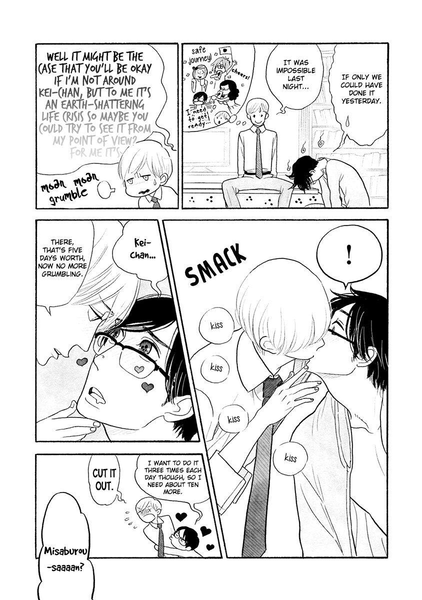 Itoshi no Nekokke Chapter 26 page 14 - Chapter 26 : Kei-chan Holds Down the Fort