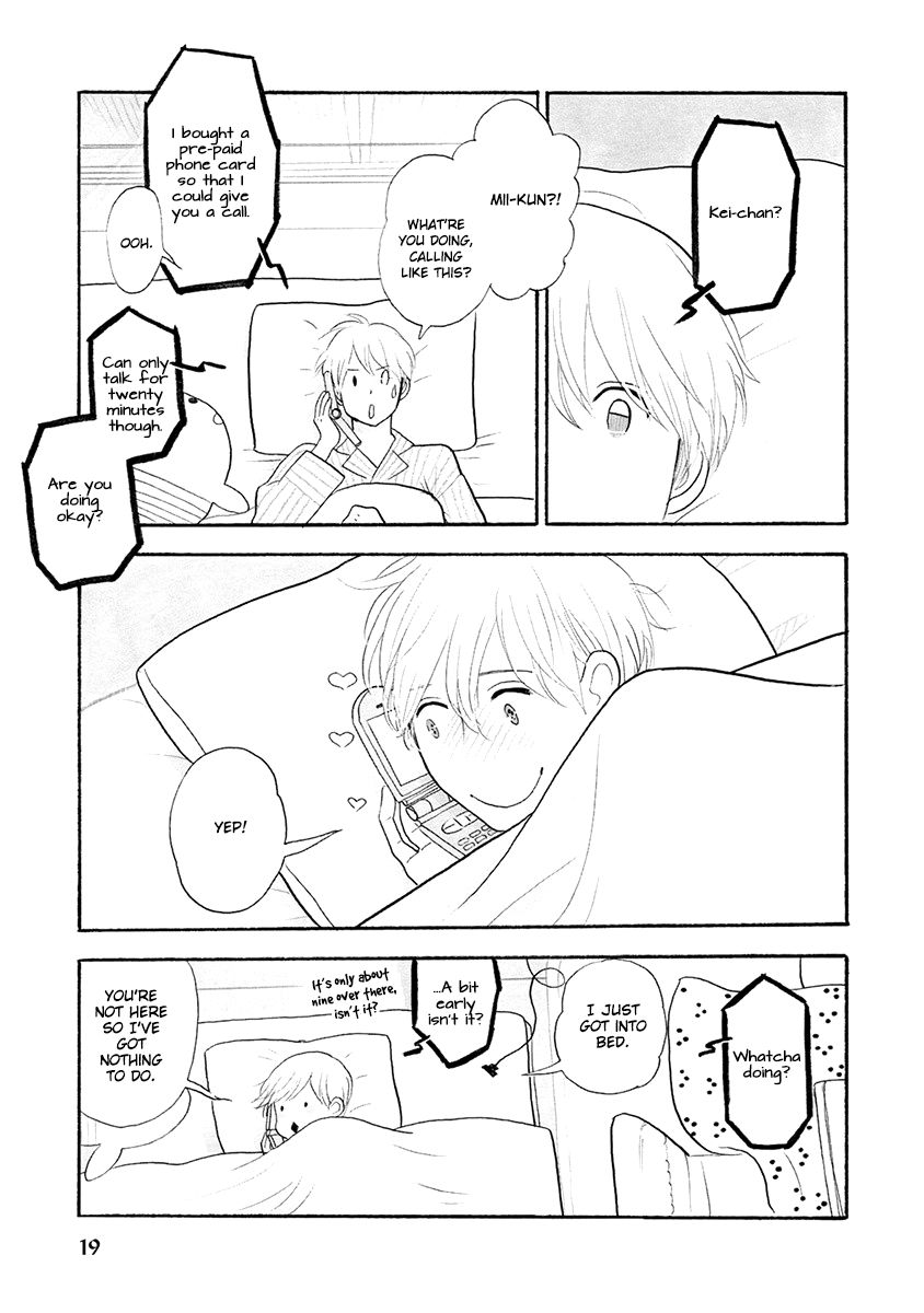 Itoshi no Nekokke Chapter 26 page 22 - Chapter 26 : Kei-chan Holds Down the Fort