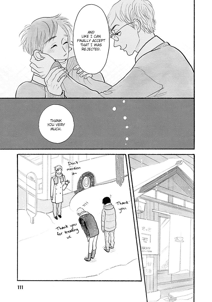 Itoshi no Nekokke Chapter 31 page 13 - Chapter 31 : "The morning of their trip back home to Otaru"