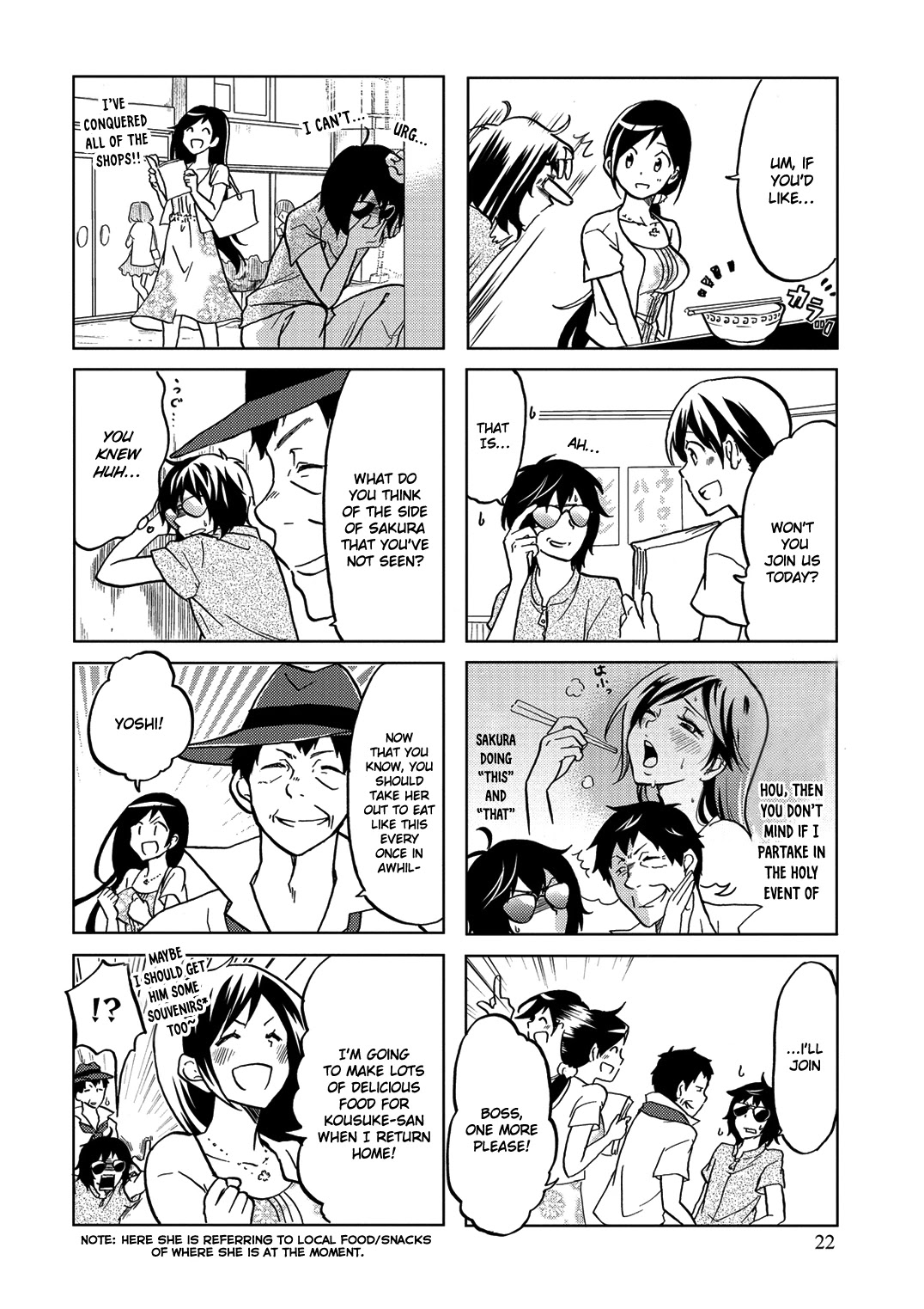 Itoshi no Sakura-san Chapter 22 page 9 - Chapter 22