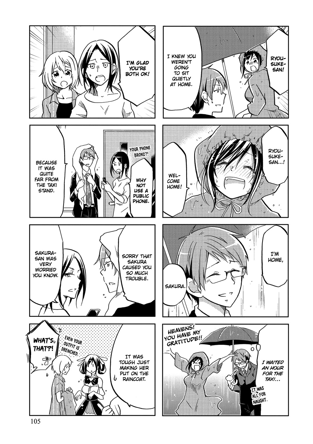 Itoshi no Sakura-san Chapter 35 page 8 - Chapter 35