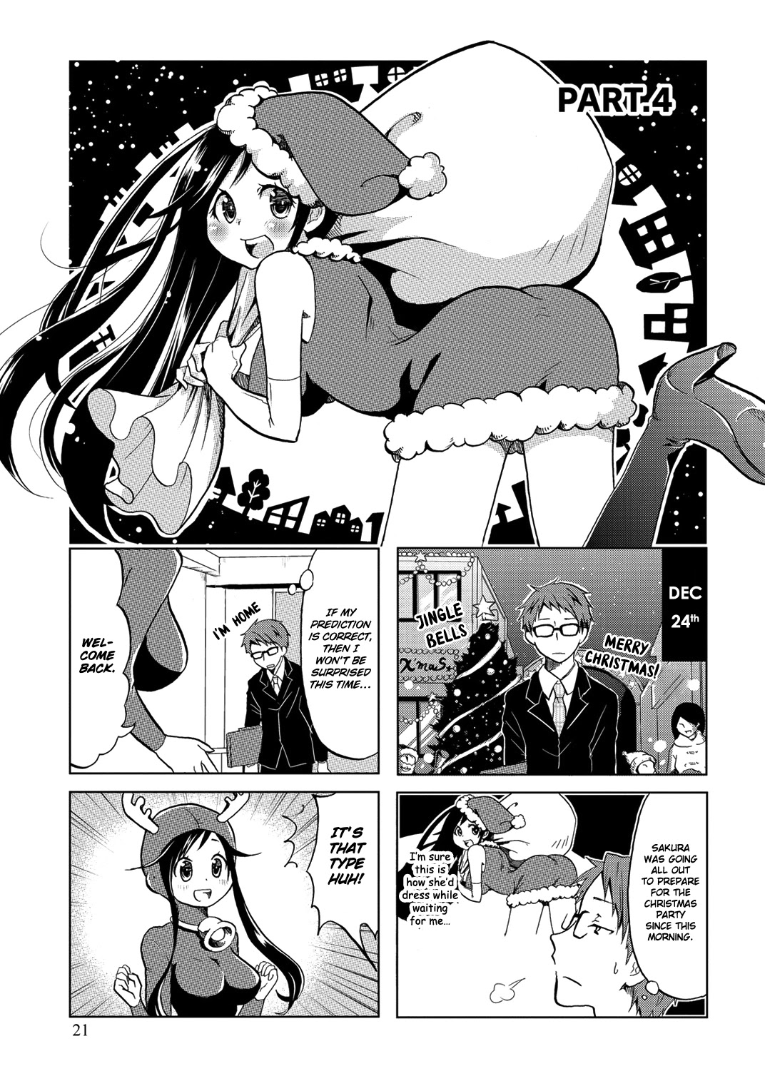 Itoshi no Sakura-san Chapter 4 page 3 - Chapter 4