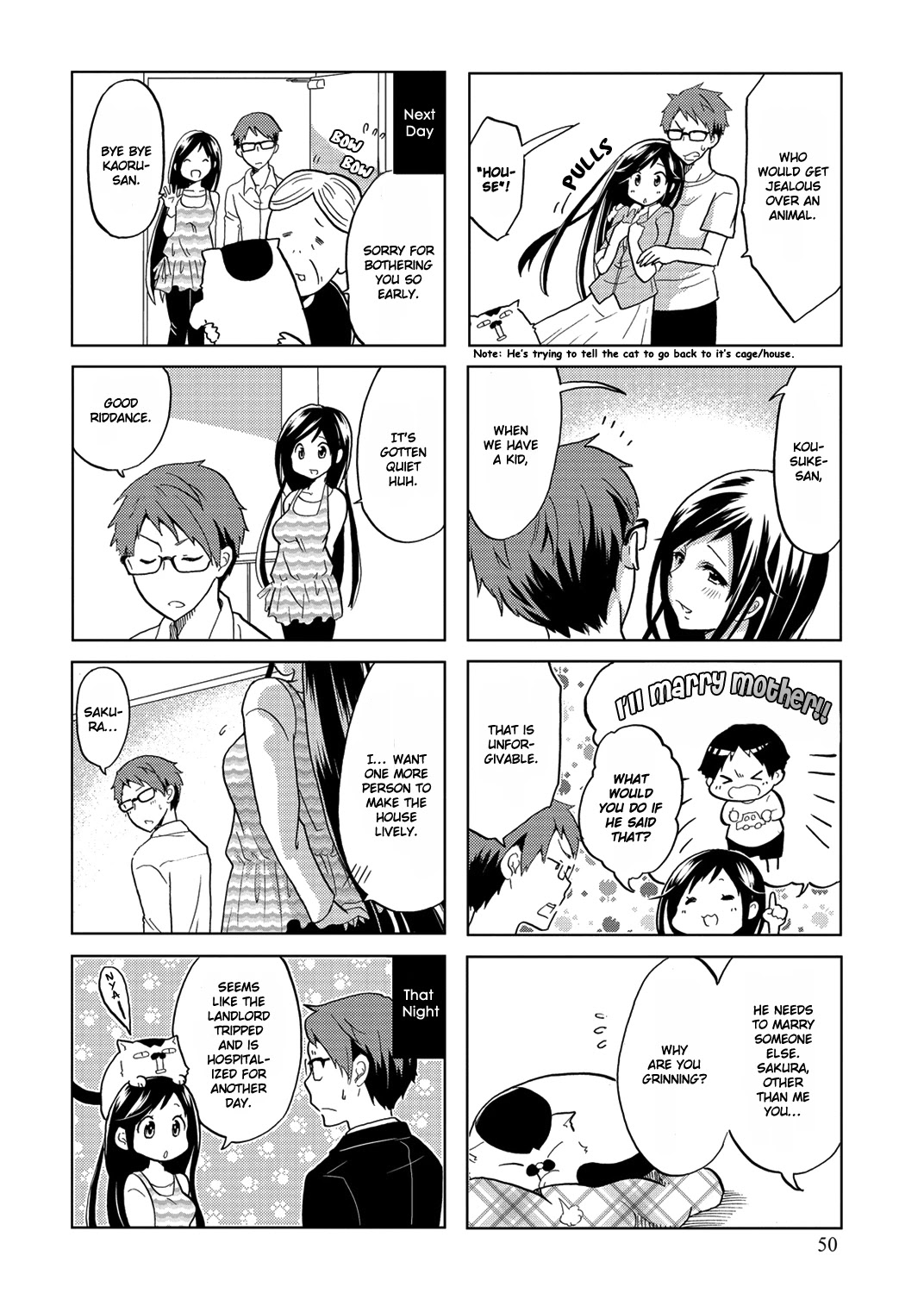 Itoshi no Sakura-san Chapter 8 page 8 - Chapter 8