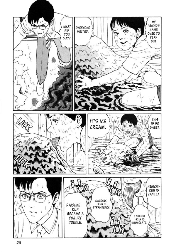 Itou Junji Kyoufu Manga Collection Chapter 10.1 page 27 - Vol.10 Chapter 1: Ice Cream Bus
