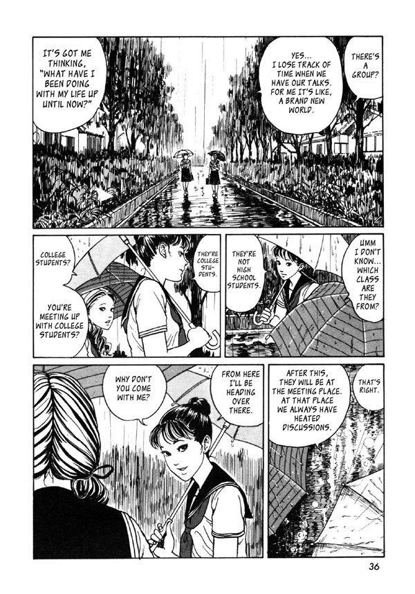 Itou Junji Kyoufu Manga Collection Chapter 10.2 page 10 - Vol.10 Chapter 2: Gang House