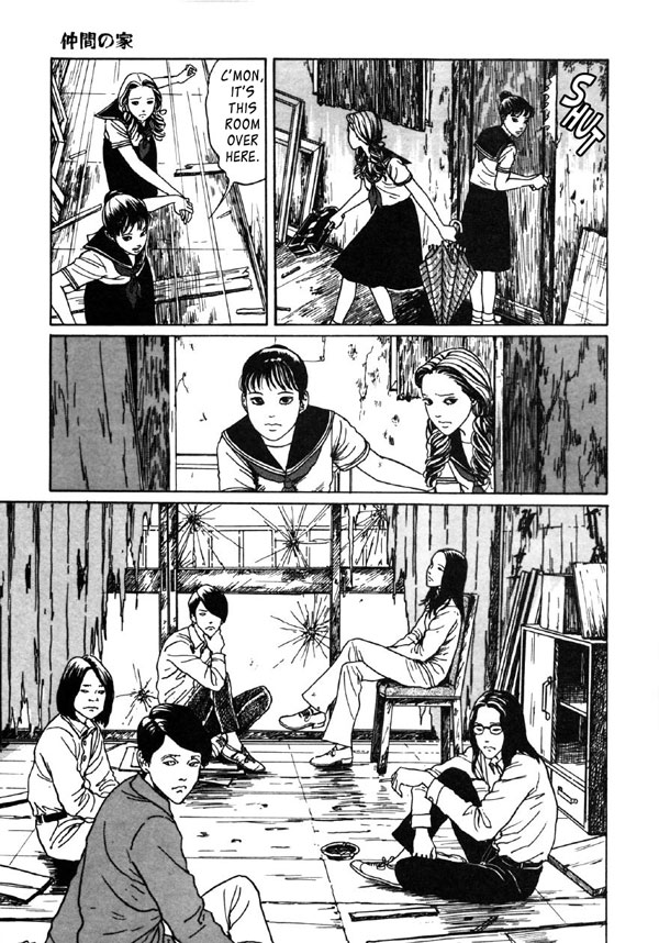 Itou Junji Kyoufu Manga Collection Chapter 10.2 page 13 - Vol.10 Chapter 2: Gang House