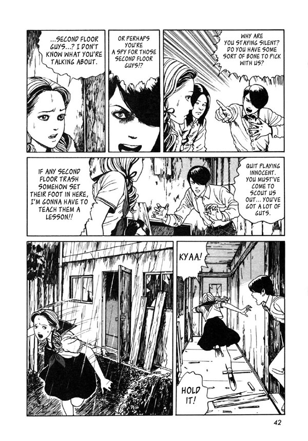 Itou Junji Kyoufu Manga Collection Chapter 10.2 page 16 - Vol.10 Chapter 2: Gang House