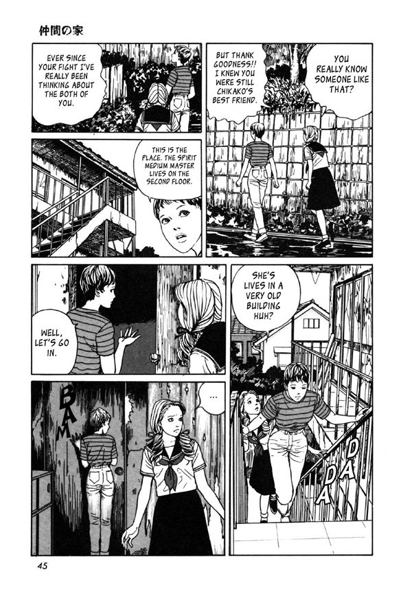 Itou Junji Kyoufu Manga Collection Chapter 10.2 page 19 - Vol.10 Chapter 2: Gang House