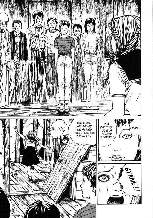 Itou Junji Kyoufu Manga Collection Chapter 10.2 page 21 - Vol.10 Chapter 2: Gang House
