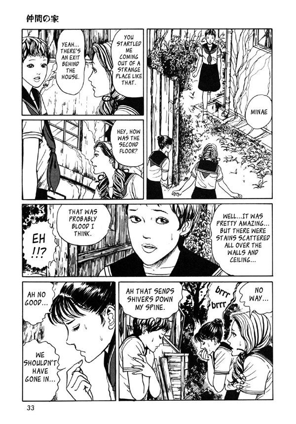 Itou Junji Kyoufu Manga Collection Chapter 10.2 page 7 - Vol.10 Chapter 2: Gang House