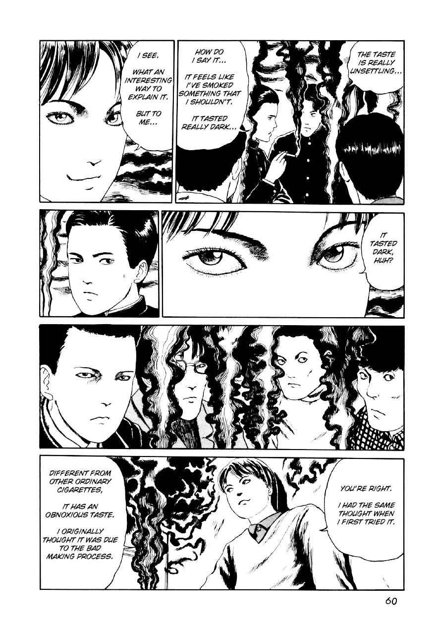 Itou Junji Kyoufu Manga Collection Chapter 10.3 page 10 - Vol.10 Chapter 3: The Smoking Club