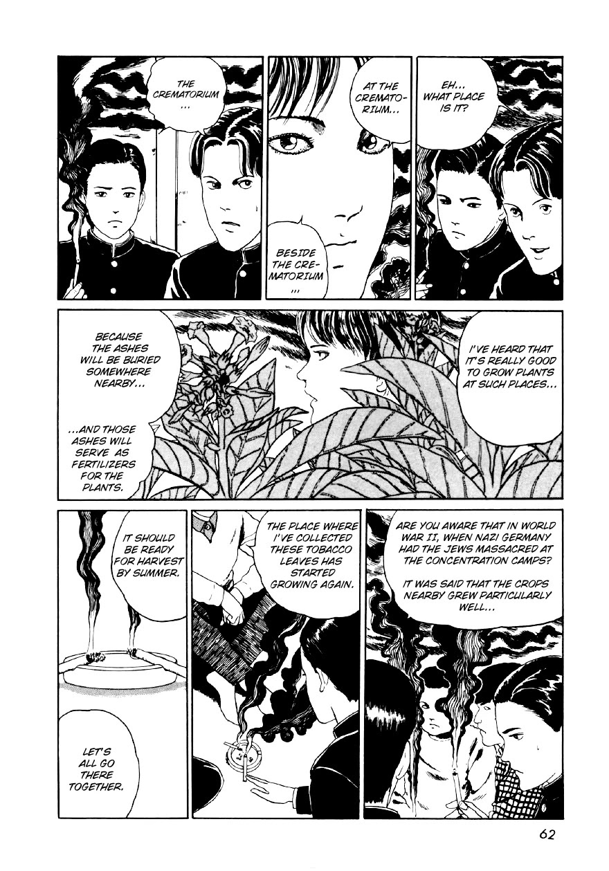 Itou Junji Kyoufu Manga Collection Chapter 10.3 page 12 - Vol.10 Chapter 3: The Smoking Club