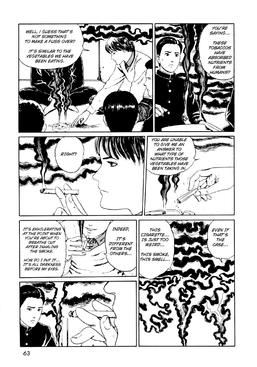 Itou Junji Kyoufu Manga Collection Chapter 10.3 page 13 - Vol.10 Chapter 3: The Smoking Club