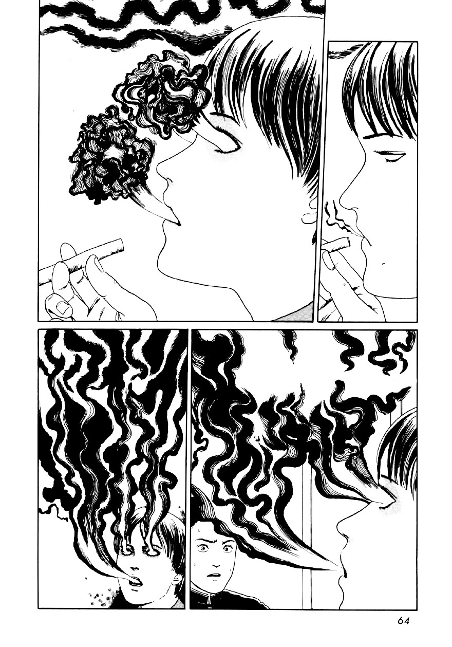 Itou Junji Kyoufu Manga Collection Chapter 10.3 page 14 - Vol.10 Chapter 3: The Smoking Club