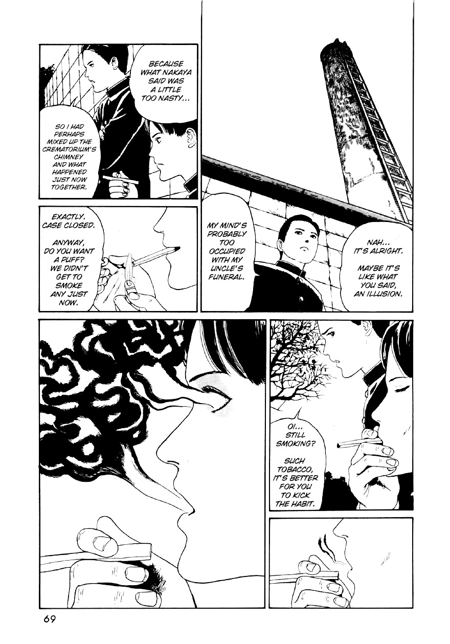 Itou Junji Kyoufu Manga Collection Chapter 10.3 page 19 - Vol.10 Chapter 3: The Smoking Club