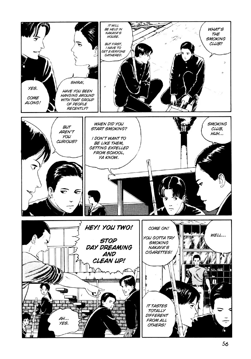 Itou Junji Kyoufu Manga Collection Chapter 10.3 page 6 - Vol.10 Chapter 3: The Smoking Club